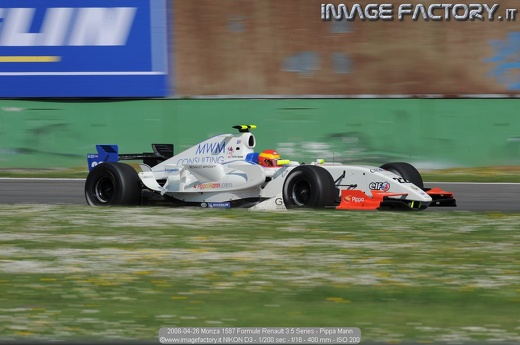 2008-04-26 Monza 1587 Formule Renault 3.5 Series - Pippa Mann